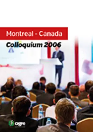 Colloquium - Montreal 2006