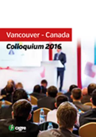 Colloquium - Vancouver 2016