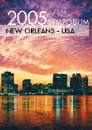 NEW ORLEANS: Congestion Management in a Market Environment. 2nd CIGRE/PES Symposium