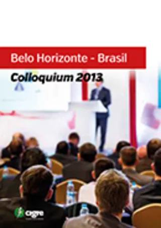 SC B5 Colloquium - Belo Horizonte 2013